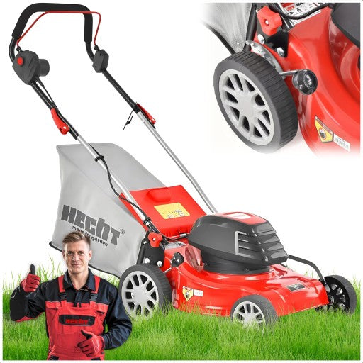 KOSIARKA ELEKTRYCZNA DO TRAWY HECHT1640 MOC 1600W SZEROKOŚĆ 40CM INDUKCYJNA